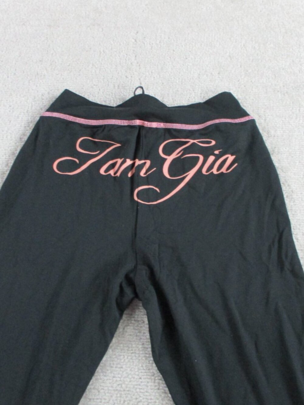 I AM GIA Blare Trackpant Womens XXS 2XS Black Pink Track Jogger Pants Only NEW - Picture 3 of 12